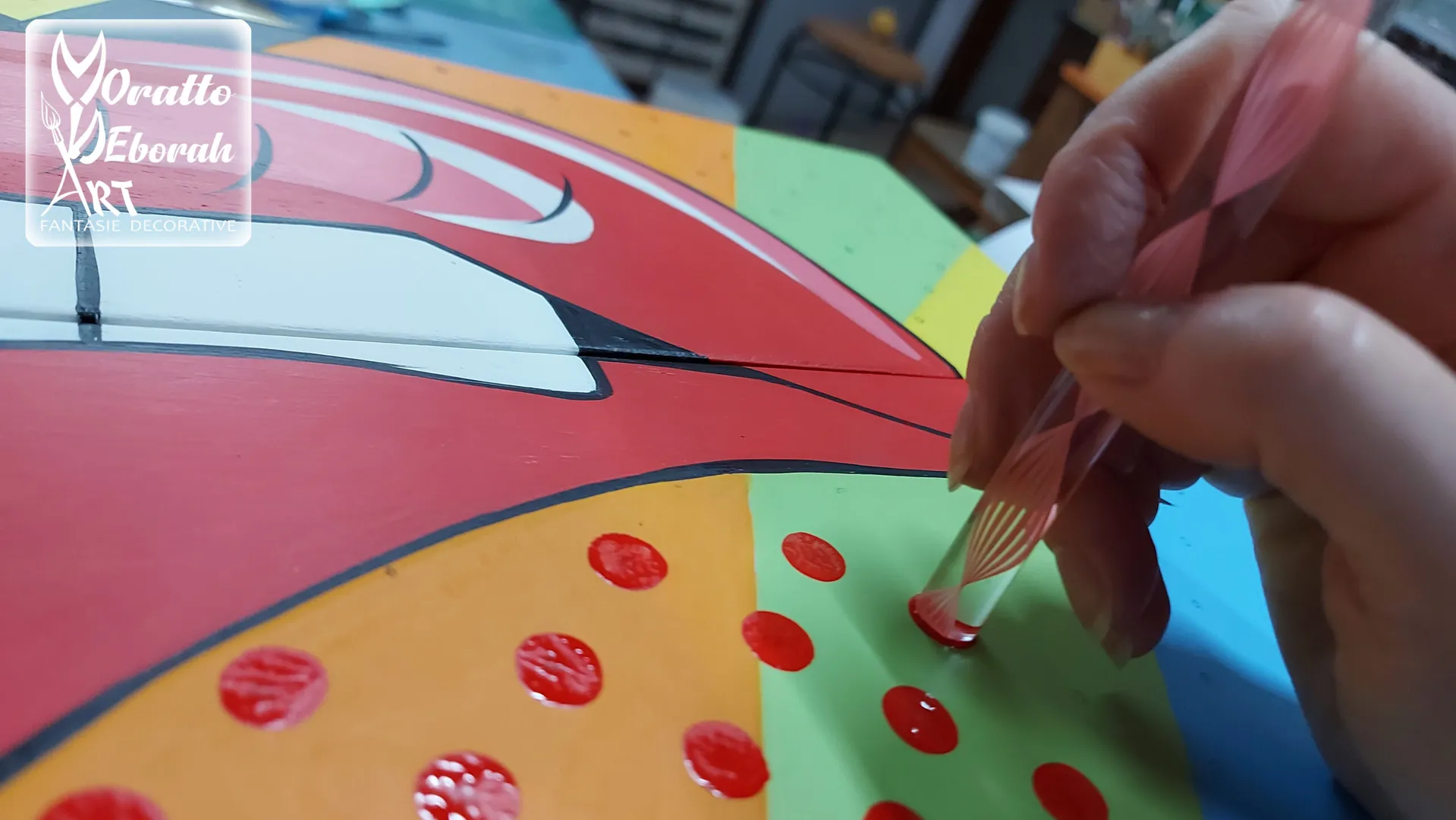 DOT ART decorazione popart
