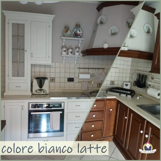 è un sogno o realtà? cucina rinnovata con I Colori di Lucia