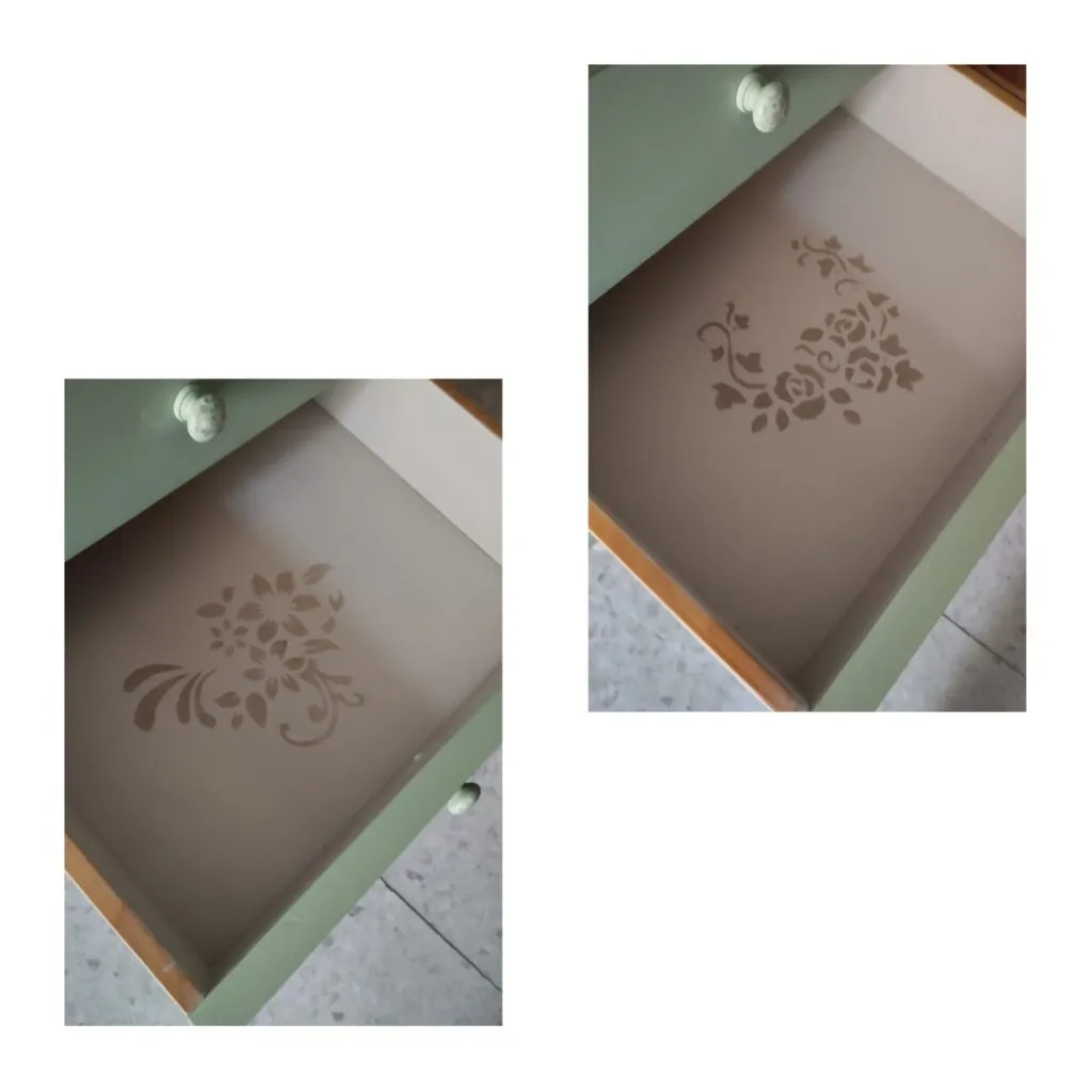 stencil interno cassetti