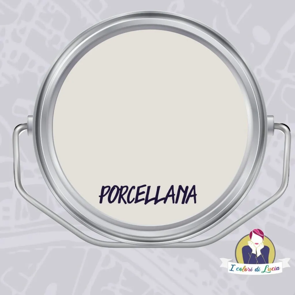 Vernice SETA Effetto Laccato Colore PORCELLANA | I Colori di Lucia