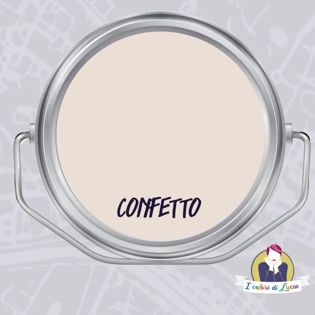 Vernice SETA Effetto Laccato Colore CONFETTO | I Colori di Lucia