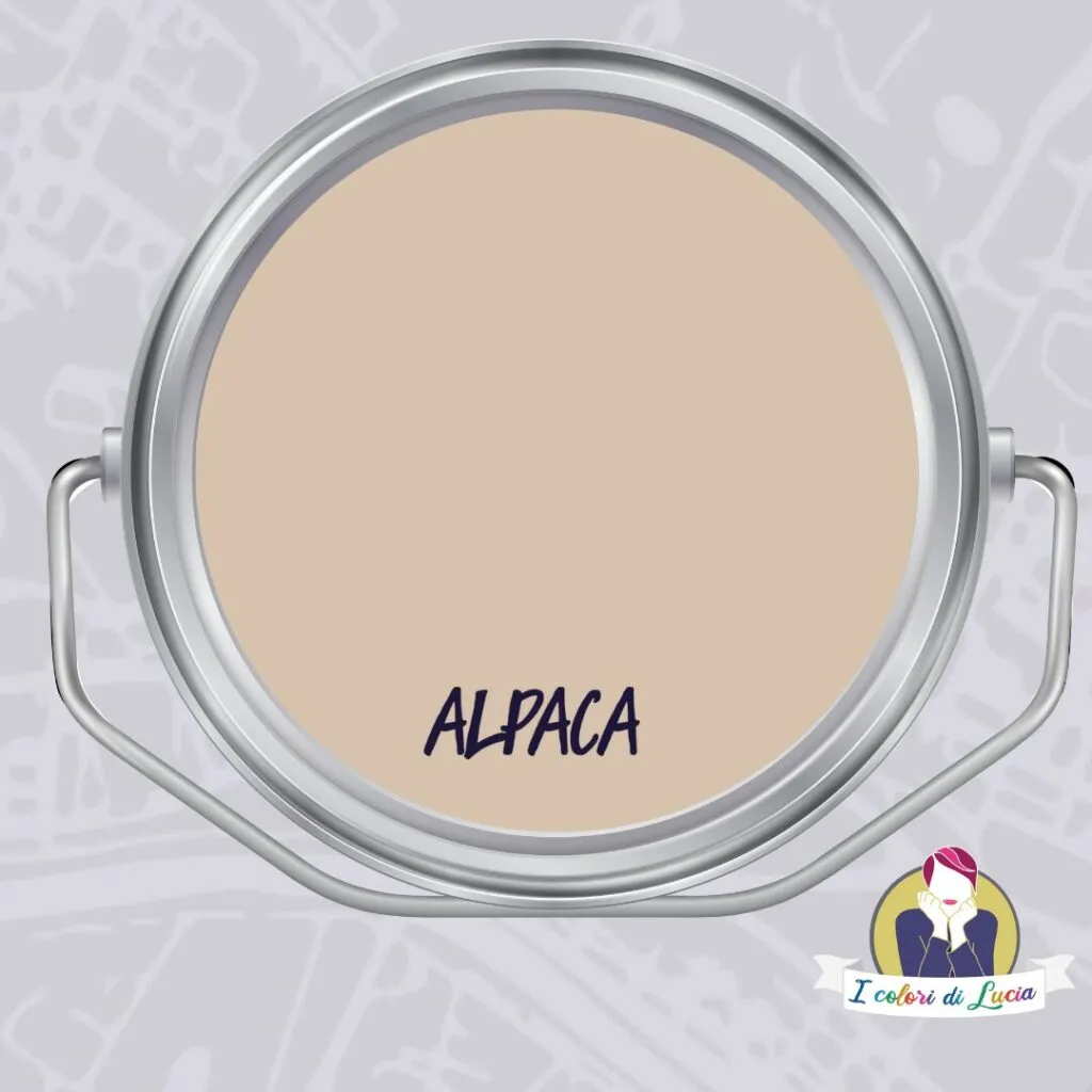 Vernice SETA Effetto Laccato Colore ALPACA | I Colori di Lucia