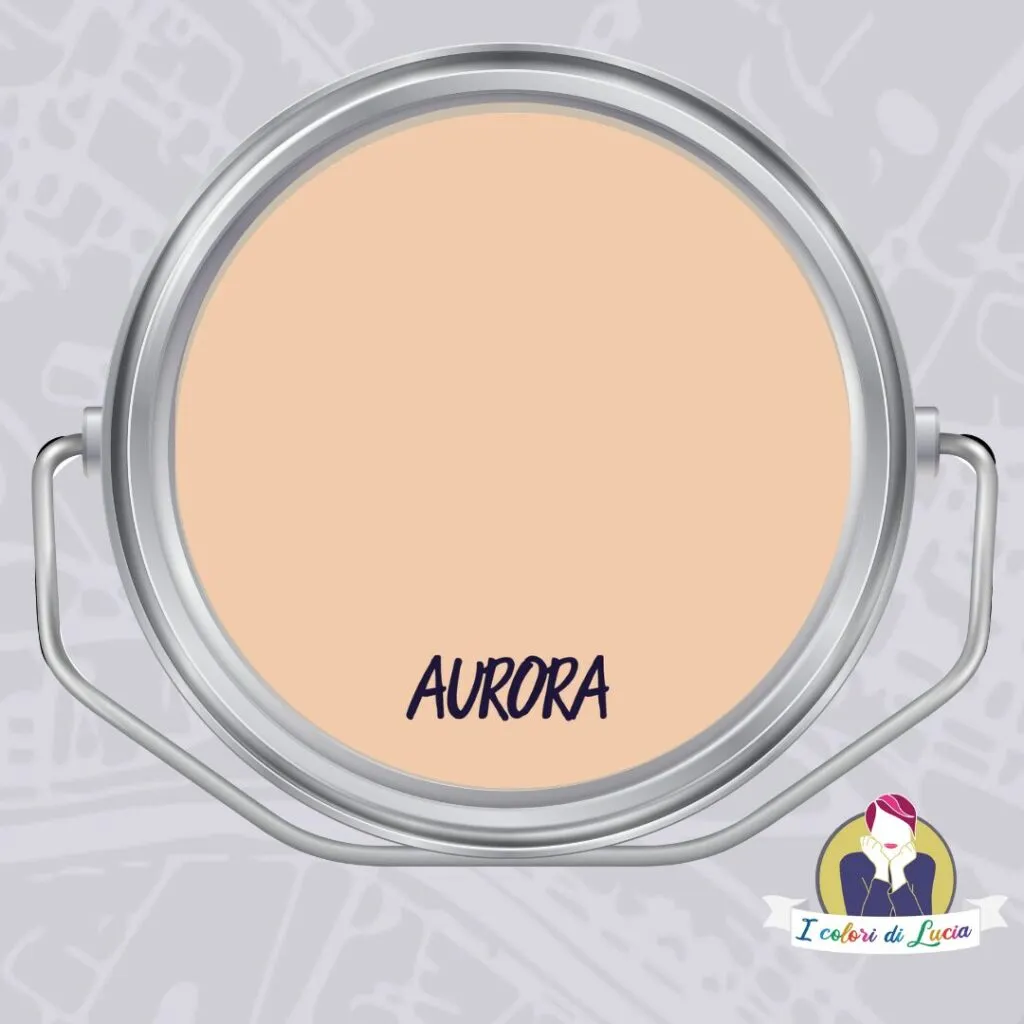 Vernice SETA Effetto Laccato Colore AURORA | I Colori di Lucia