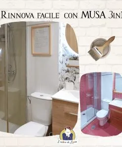kit colora le tue piastrelle MUSA 3 in 1