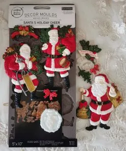 Stampo per fregi® PLUS - SANTA'S HOLIDAY CHEER - ReDesign with Prima