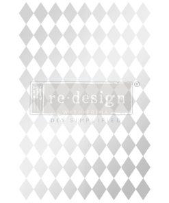 Trasferibile "SILVER HARLEQUIN" - ReDesign with Prima
