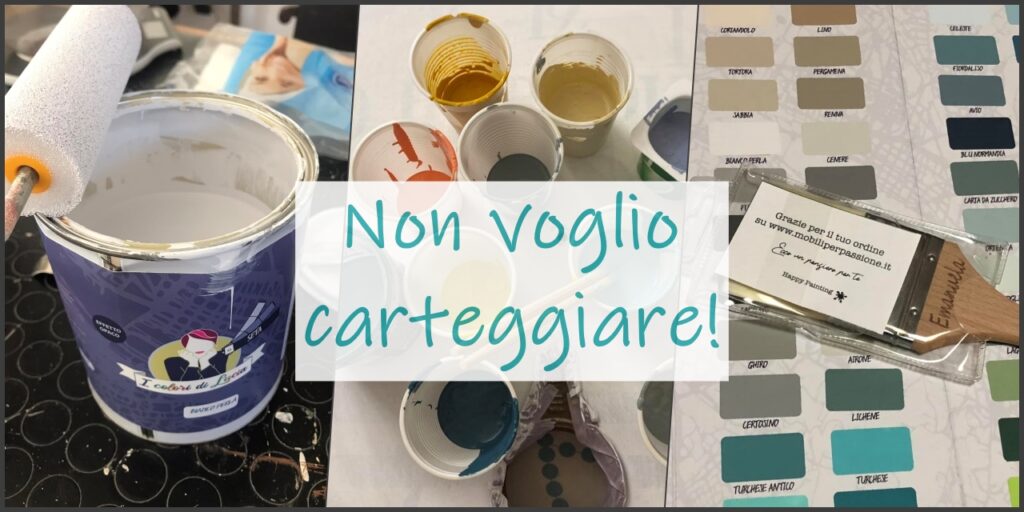 non voglio carteggiare! idee e riciclo vecchi mobili