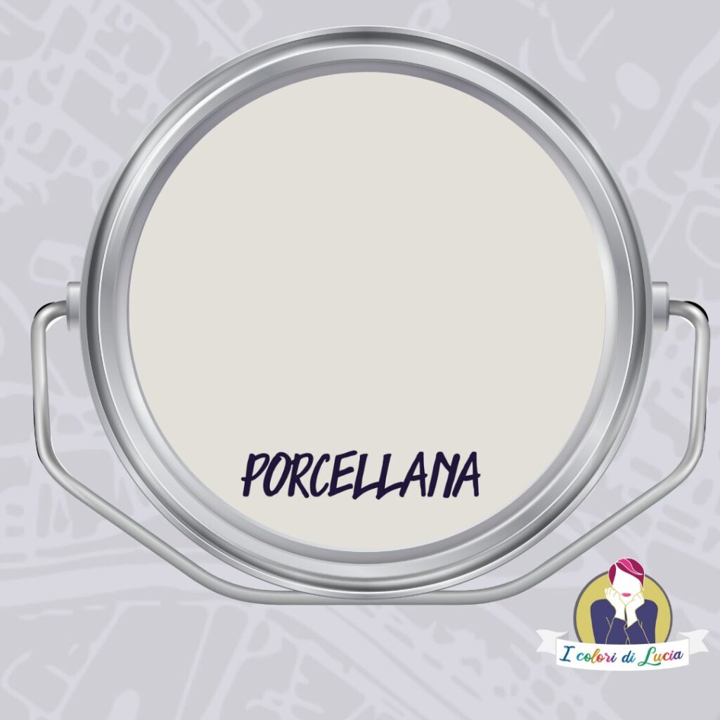 Vernice SETA Effetto Laccato Colore PORCELLANA | I Colori di Lucia