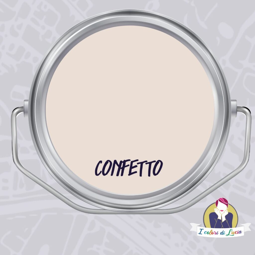 Vernice SETA Effetto Laccato Colore CONFETTO | I Colori di Lucia