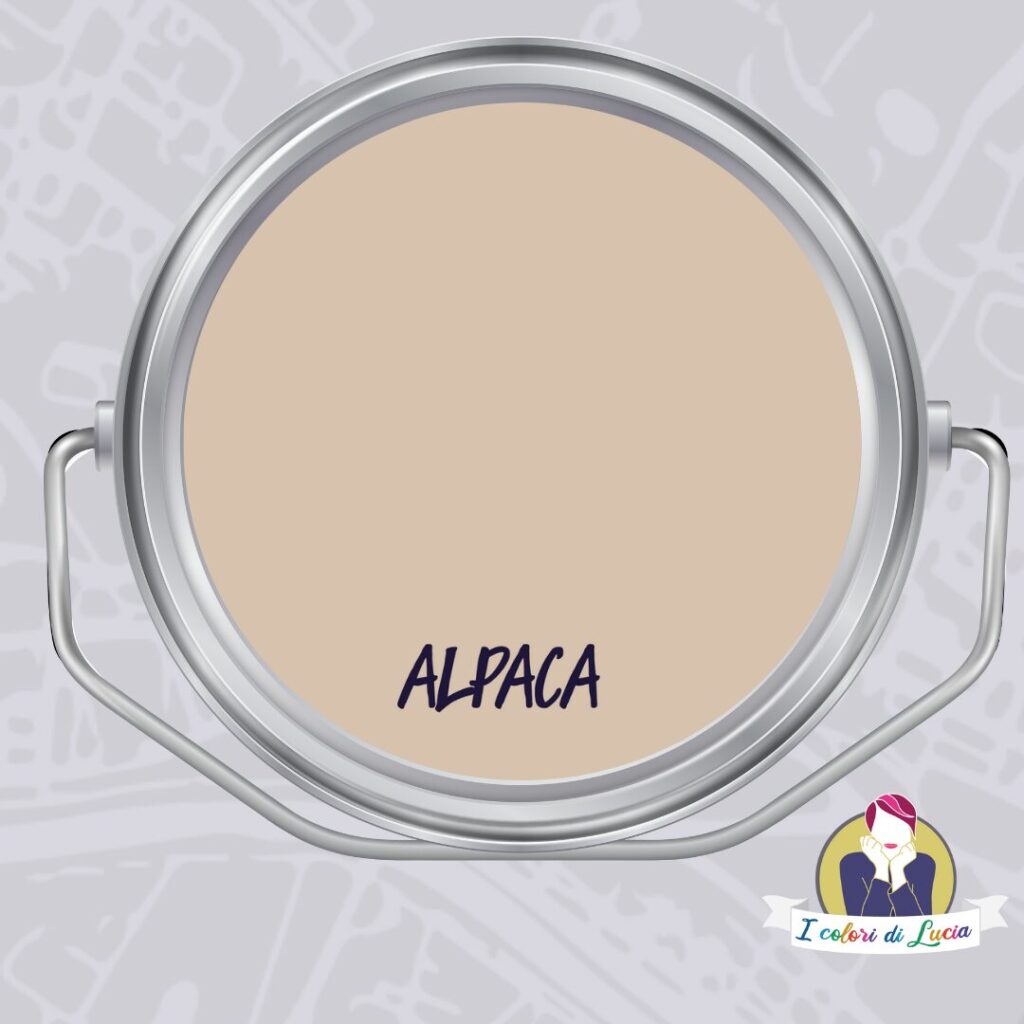 Vernice SETA Effetto Laccato Colore ALPACA | I Colori di Lucia