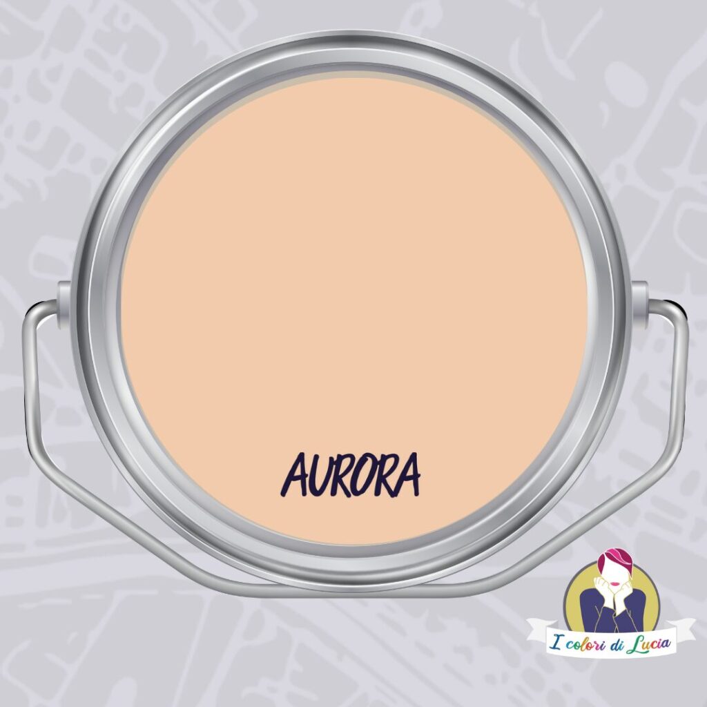 Vernice SETA Effetto Laccato Colore AURORA | I Colori di Lucia