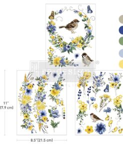 Trasferibile Middy ® - Sunlit Aviary – ReDesign with Prima