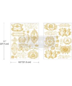 Trasferibile H2O "GILDED MEMORIES" - ReDesign with Prima