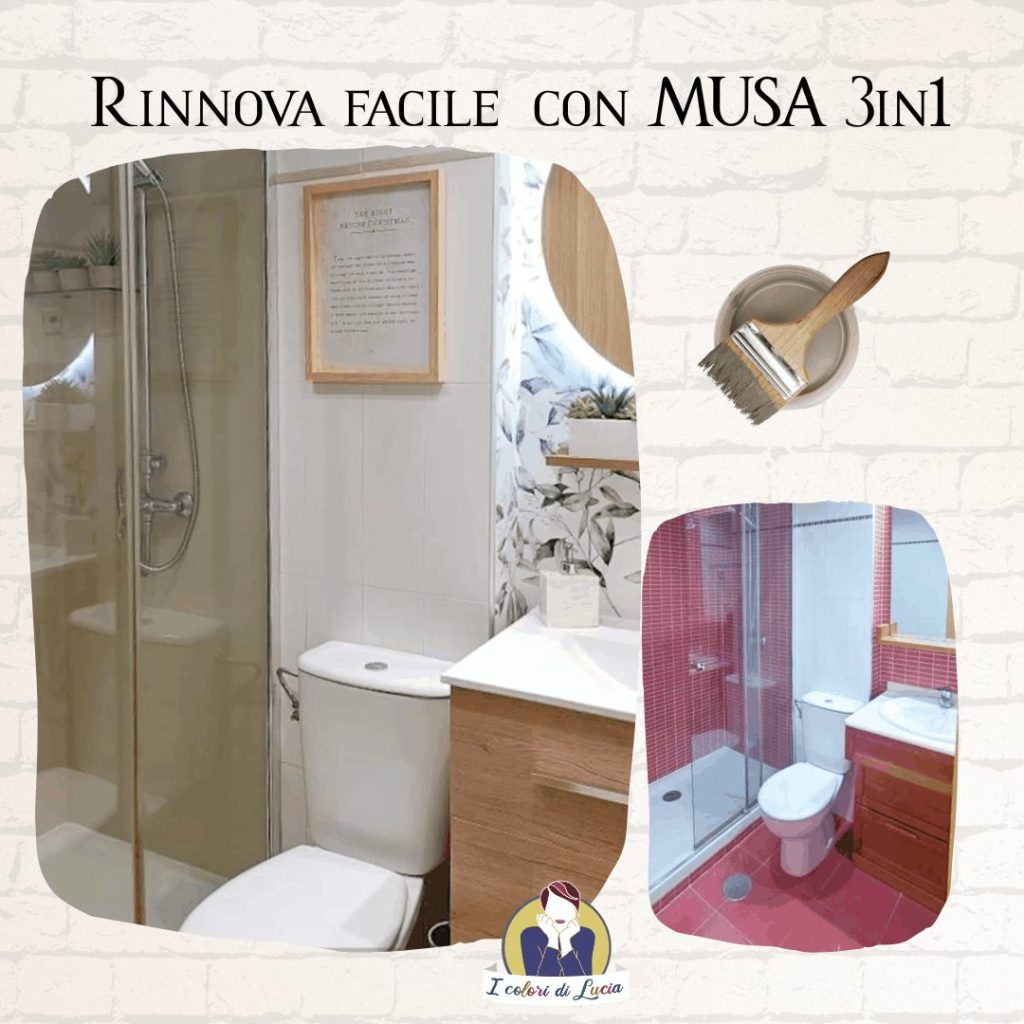 kit colora le tue piastrelle MUSA 3 in 1