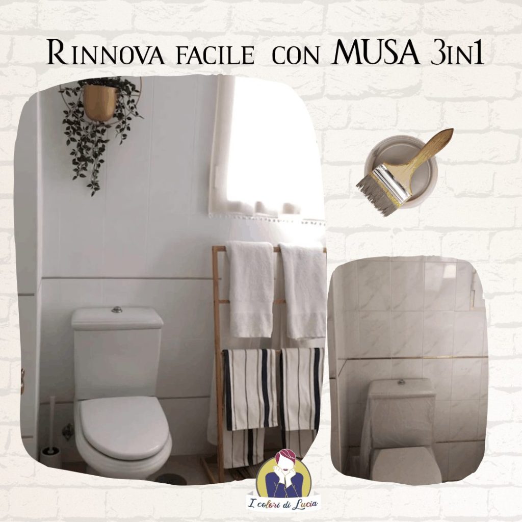kit colora le tue piastrelle MUSA 3 in 1