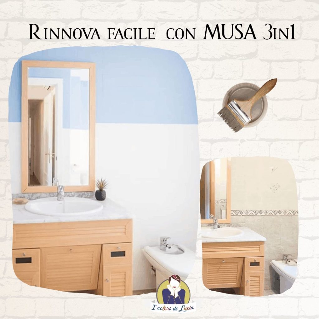 kit colora le tue piastrelle MUSA 3 in 1