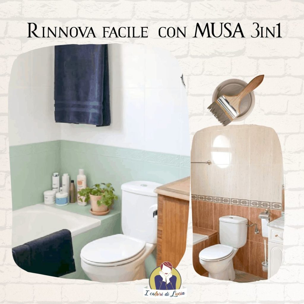 kit colora le tue piastrelle MUSA 3 in 1