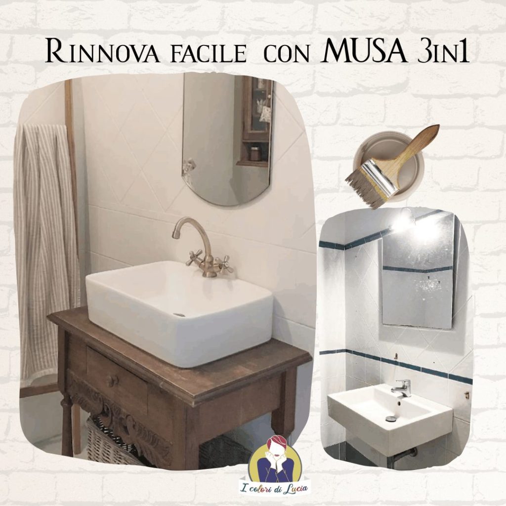 kit colora le tue piastrelle MUSA 3 in 1