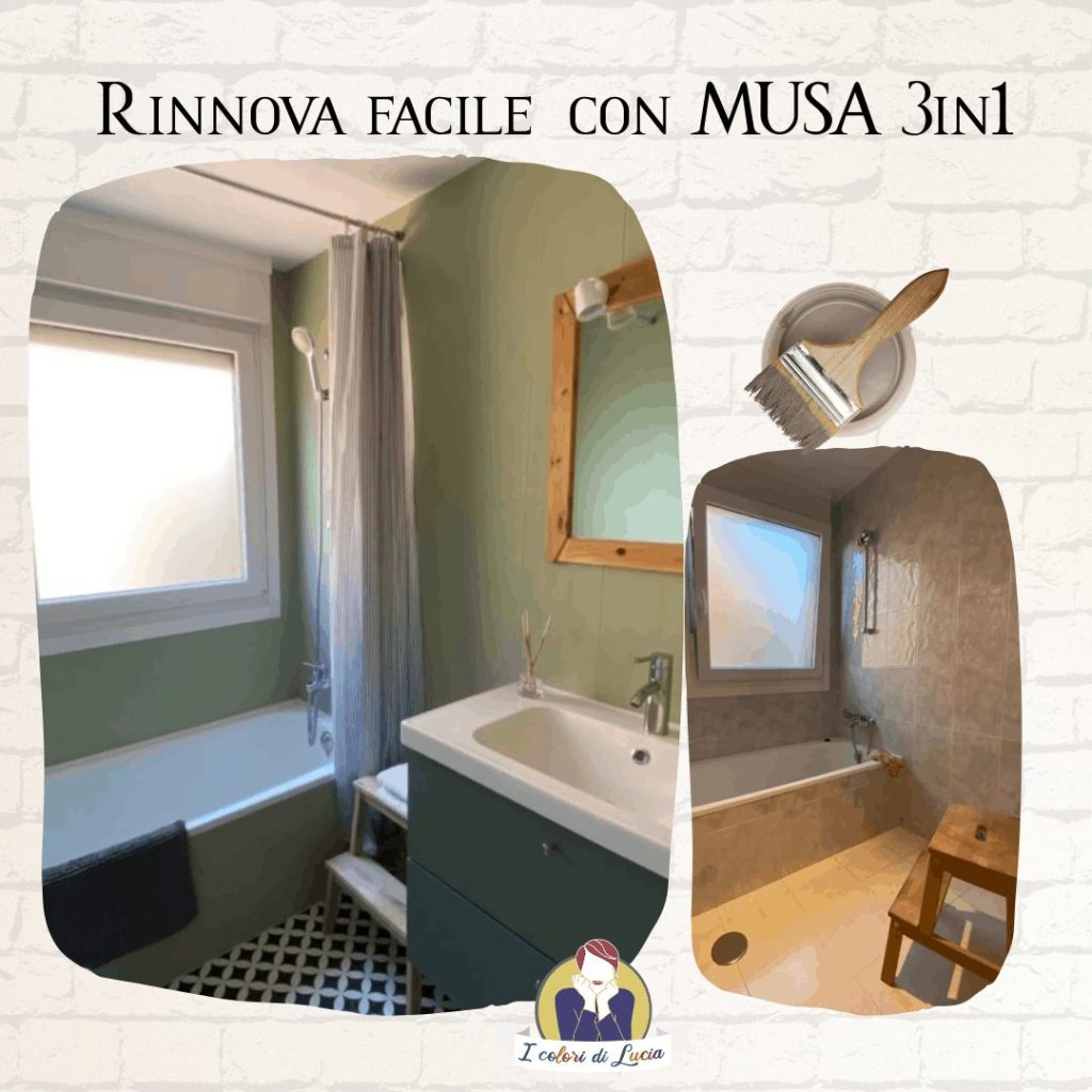 kit colora le tue piastrelle MUSA 3 in 1