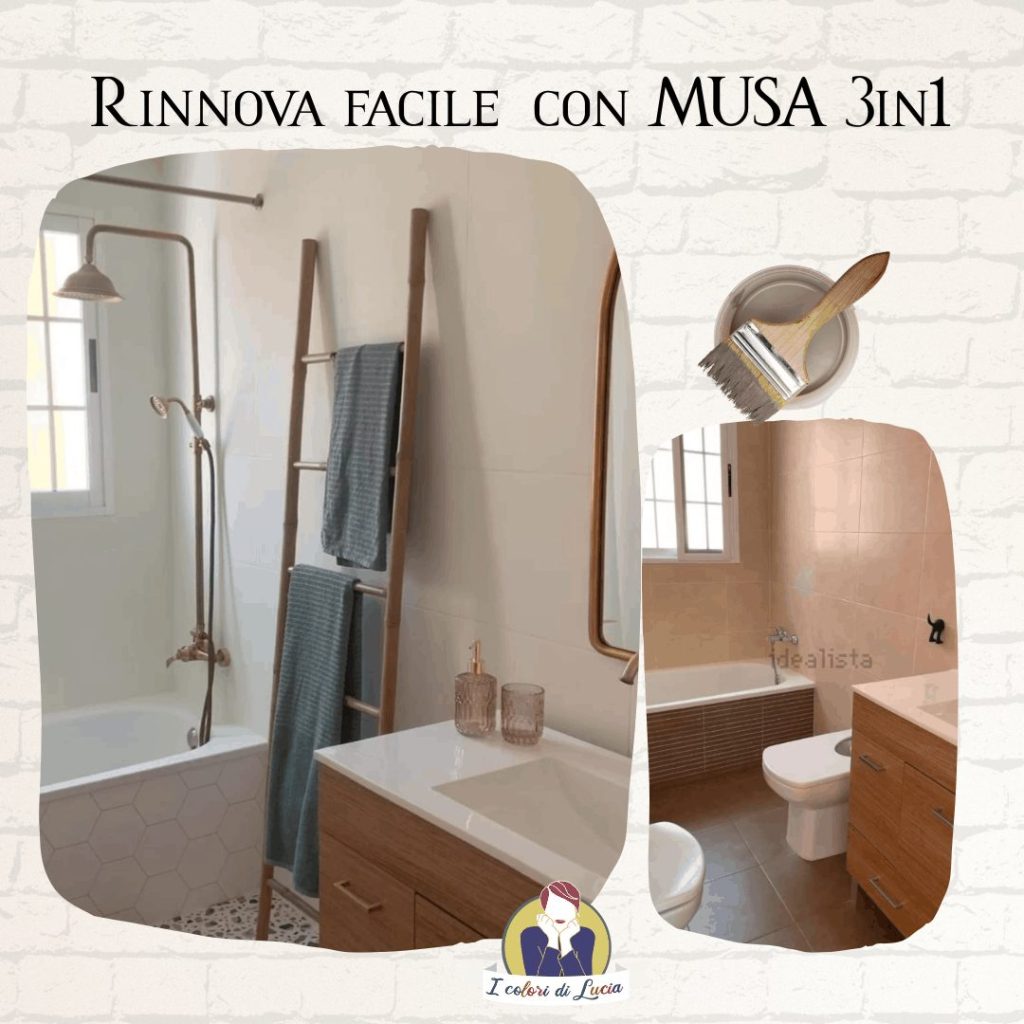 kit colora le tue piastrelle MUSA 3 in 1