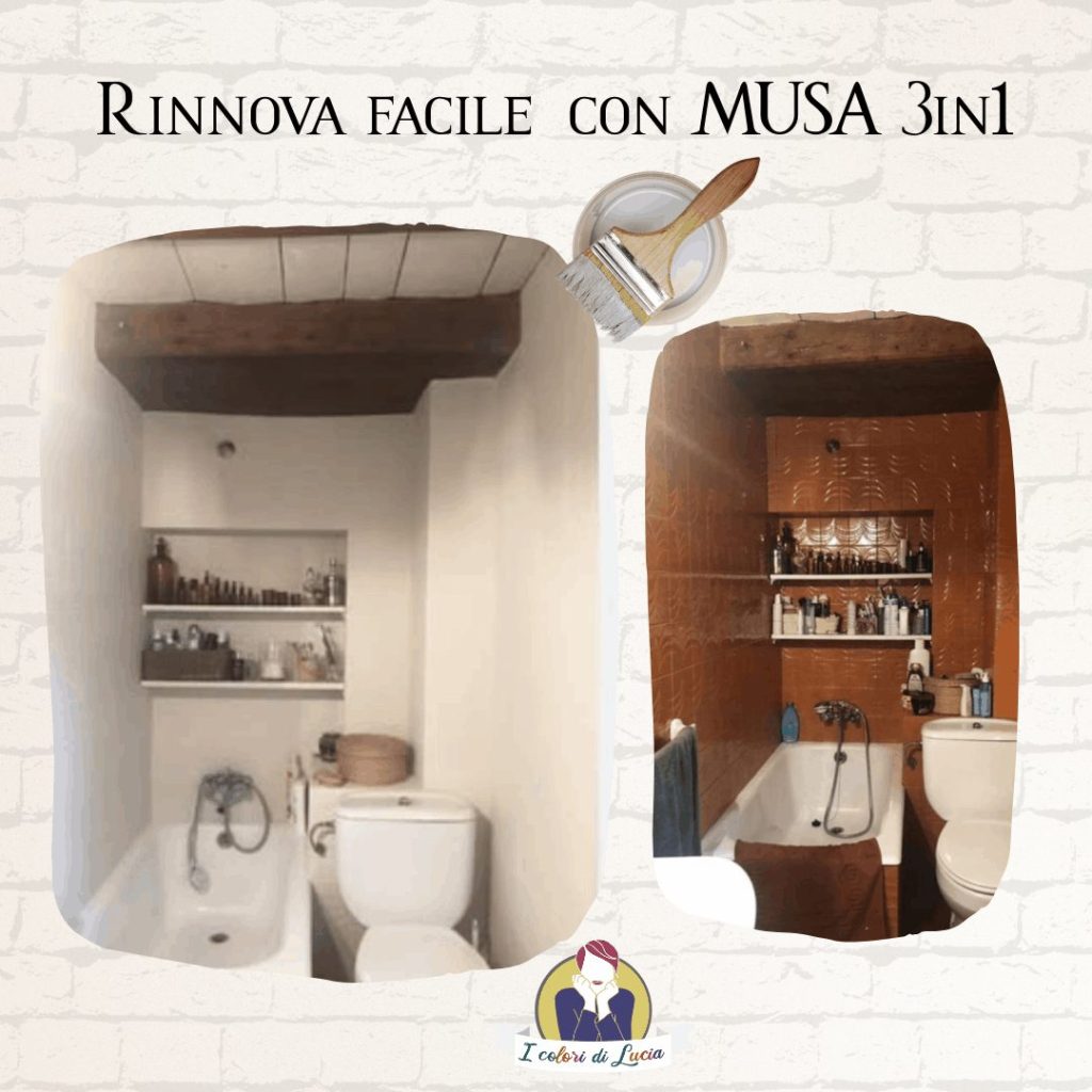 kit colora le tue piastrelle MUSA 3 in 1