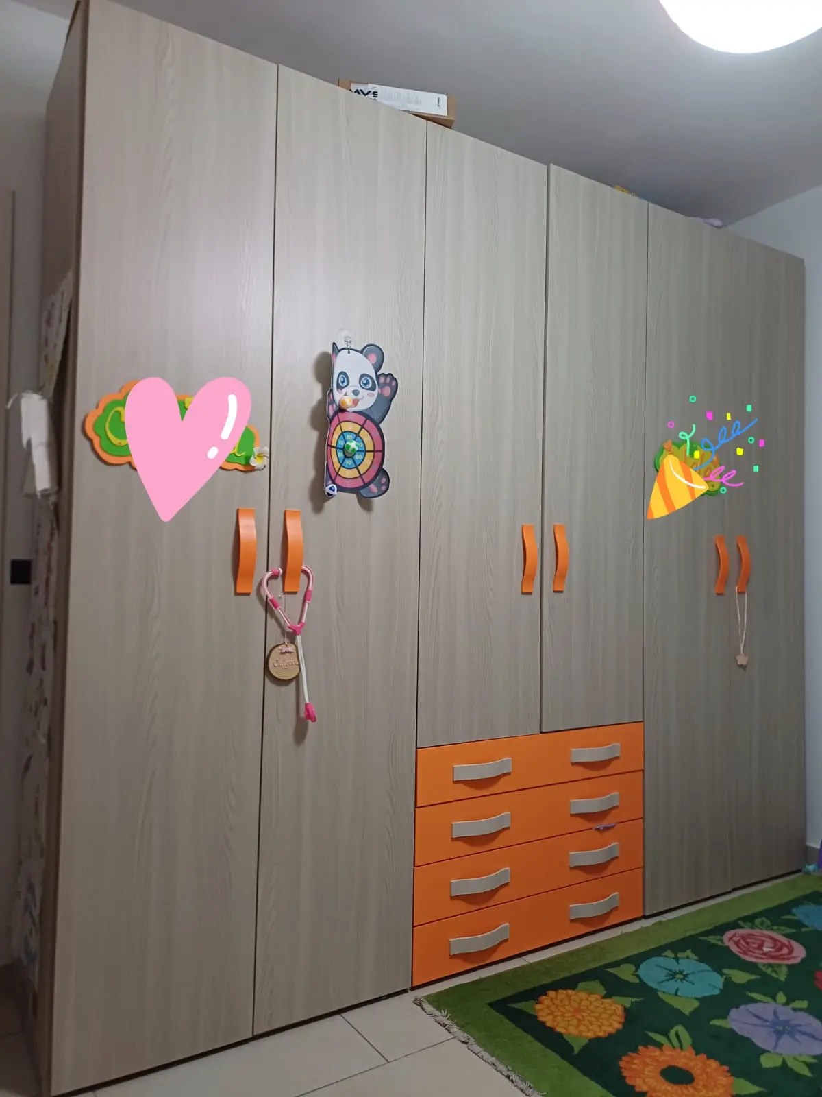 Esempio di Relooking: Armadio a Doppia Anta prima del restyling