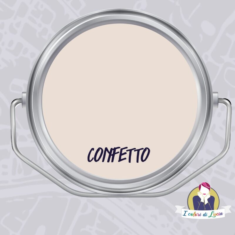 Vernice SETA Effetto Laccato Colore CONFETTO | I Colori di Lucia