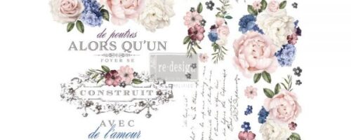 decr transfer decalmania per mobili Lavender Bush ReDesign
