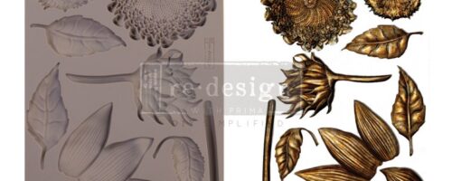 stampo per fregi girasoli