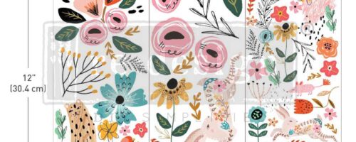 SPRING AWAKENING decor mini transfer 655350656768