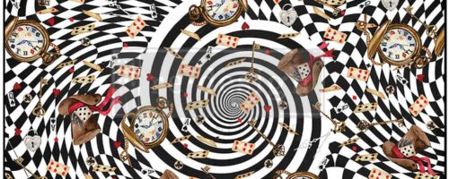 Decor Tissue Paper "TEA PARTY WHIRLWIND" Carta tessuto ReDesign with Prima