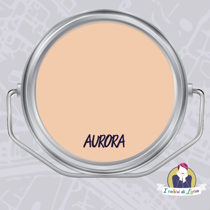 Vernice SETA Effetto Laccato Colore AURORA | I Colori di Lucia
