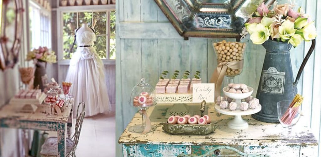 shabby chic matrimonio - mobiliperpassione