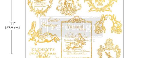 GILDED SPRING transfer A4 H2O 681975