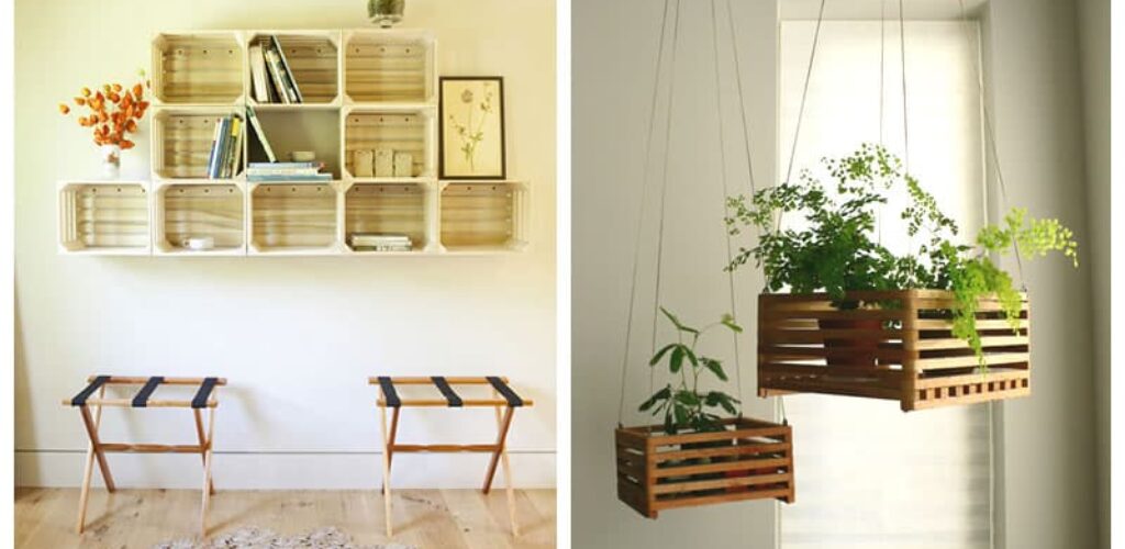 Arredamento cassette frutta