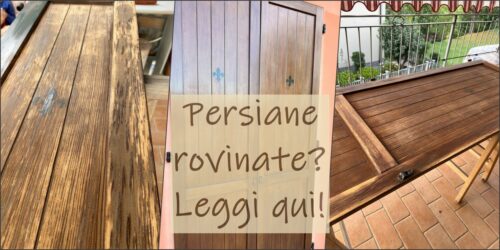 idee per recuperare persiane rovinate