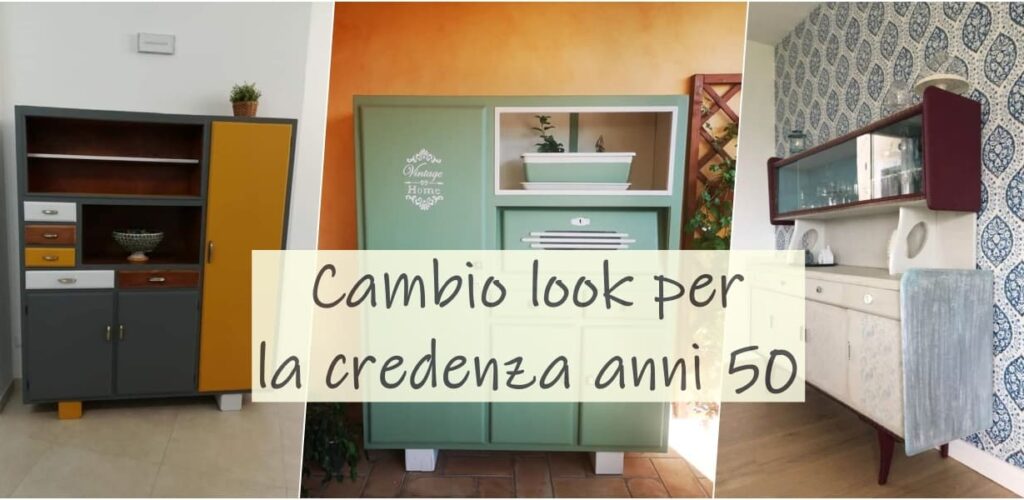 cambia colore alla credenza della nonna