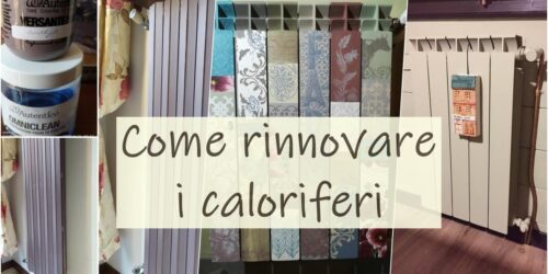 come rinnovare i termosifoni con il colore