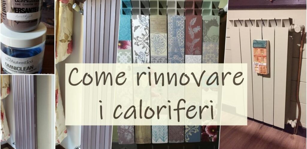 come rinnovare i termosifoni con il colore