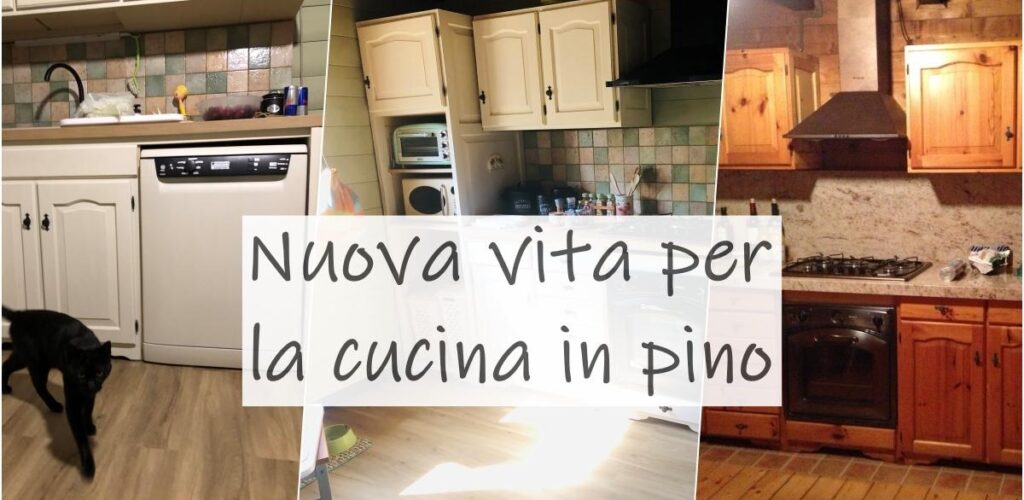 passaggi per dipingere la cucina in pino