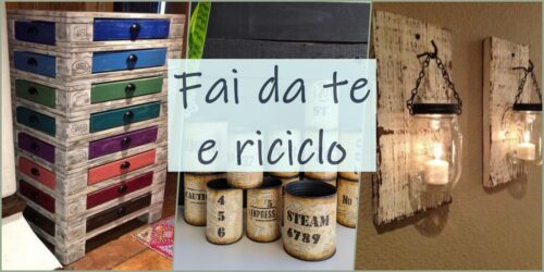 fai da te e riciclo per mobili unici