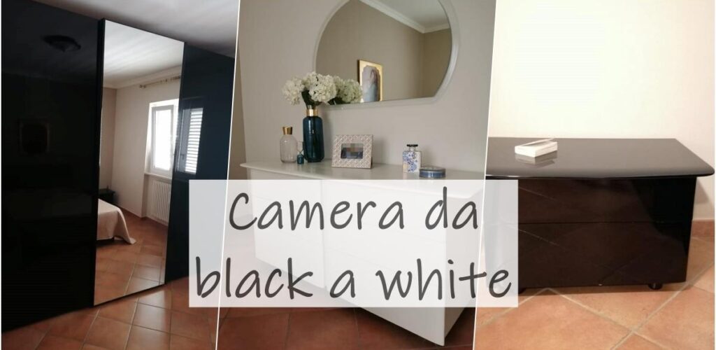 cambia colore ai mobili da nero a bianco