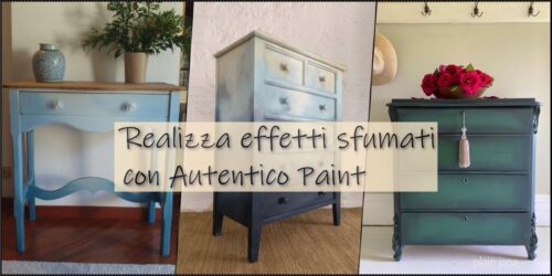 mobili sfumati colori autentico