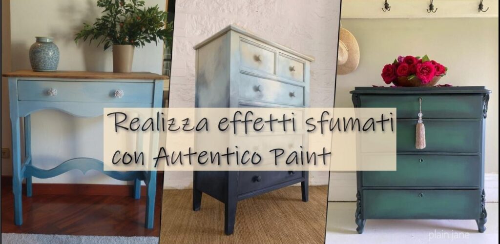 mobili sfumati colori autentico