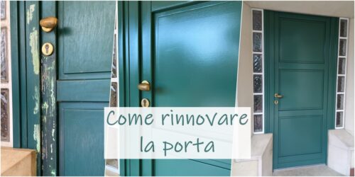 Passaggi per rinnovare la porta d'ingresso rovinata