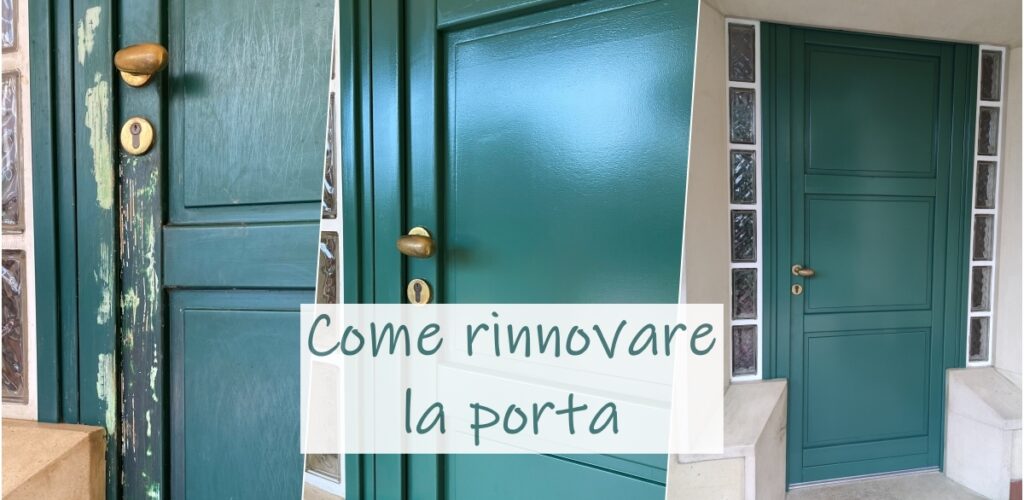 Passaggi per rinnovare la porta d'ingresso rovinata