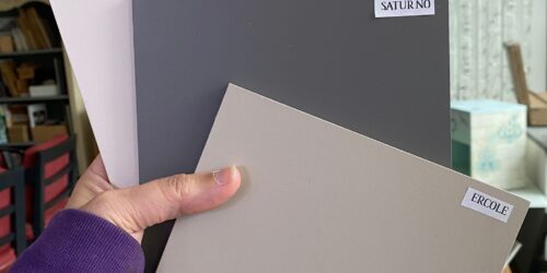 Campioni colori MUSA per rinnovare la cucina senza carteggiare