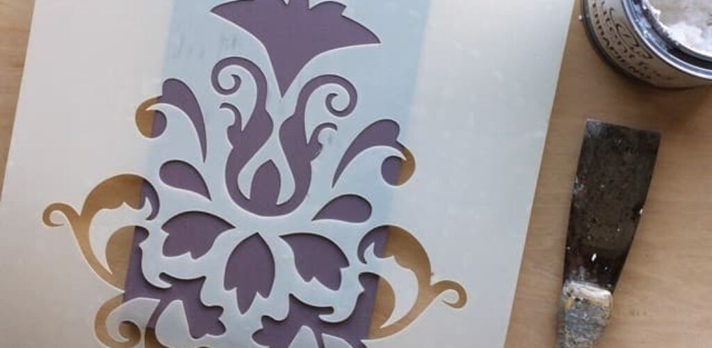 Tutorial uso Terrapieno pasta 3d stencil rilievo