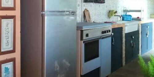 Tre passaggi per rinnovare il vecchio frigo con le vernici Autentico