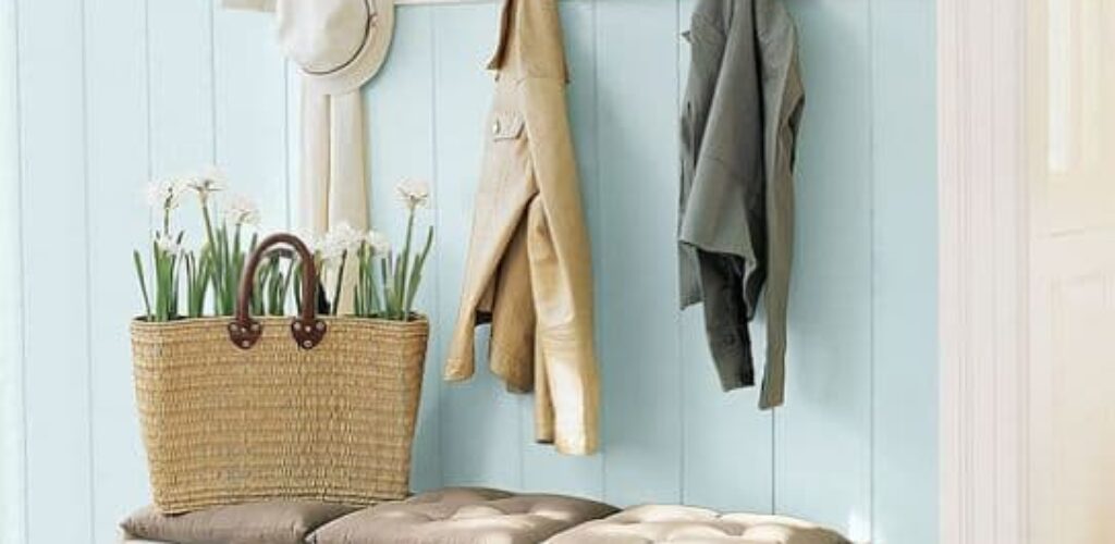 stile country chic per ingresso di casa